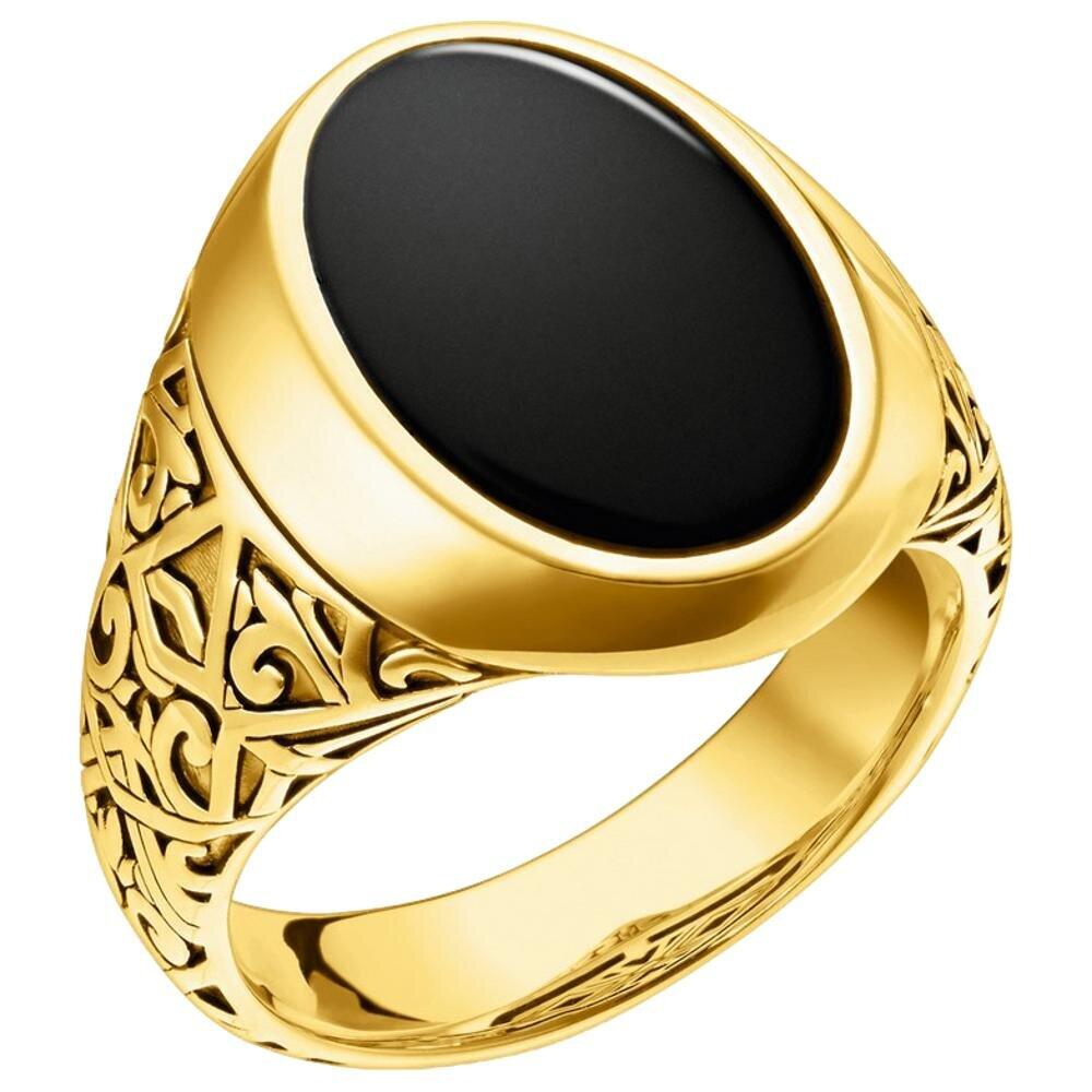 Thomas Sabo - TR2242-177-11-56 - Ring - Women's - Gold-plated Silver - REBEL AT HEART - Size 56