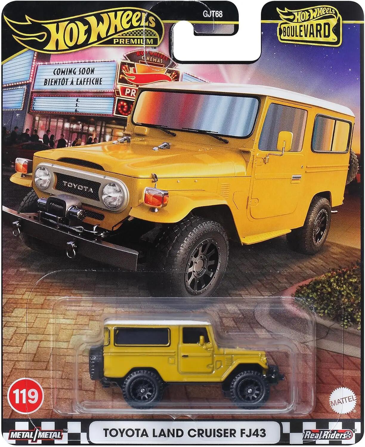 Hot Wheels Premium - GJT68 JBL25 - Toyota Land Cruiser FJ43 - Boulevard #119 - 1/64