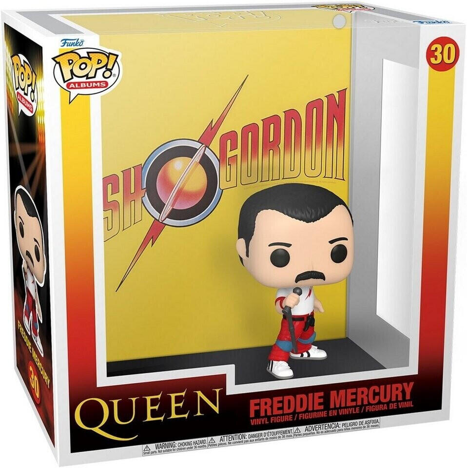 Funko POP! Albums - #64036 - Queen - Freddie Mercury - Vinyl Figure - (30)