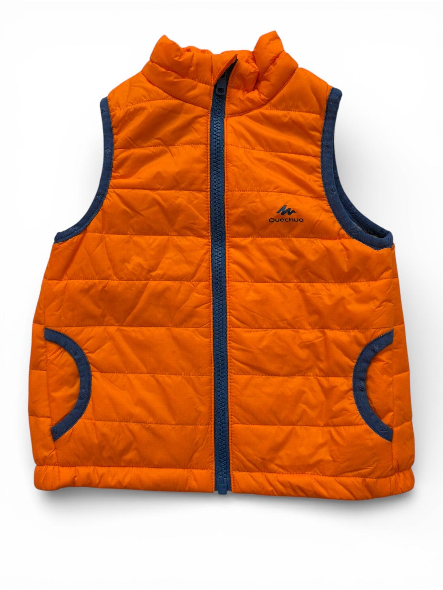 Quechua Gilet matelassé orange (2Y)
