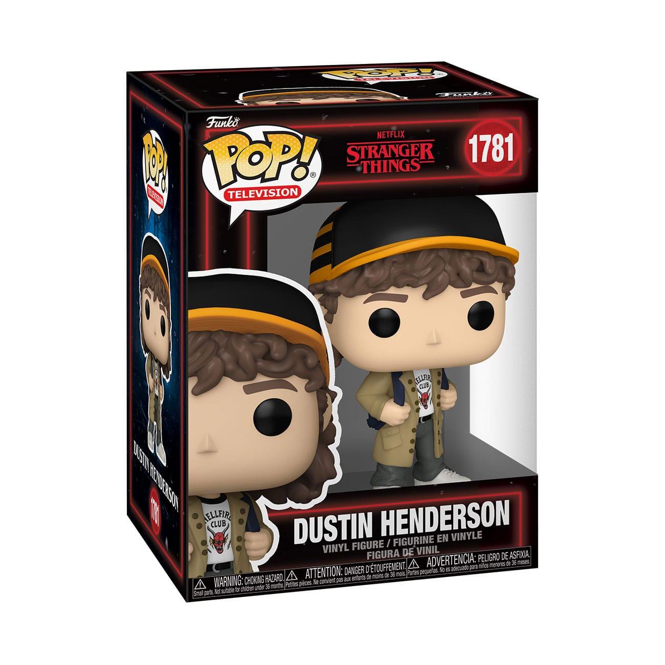 Funko POP! Television - #75751 - Dustin Henderson - Stranger Things - 1781 - Vinyl Figure