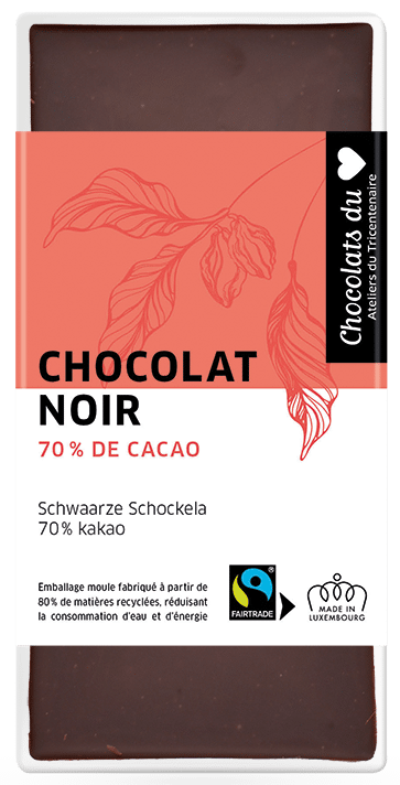 Chocolat noir 70% Fairtrade 100g