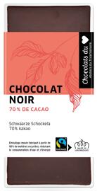 Tablette de chocolat Chocolats du Coeur Ateliers du Tricentenaire s.c.