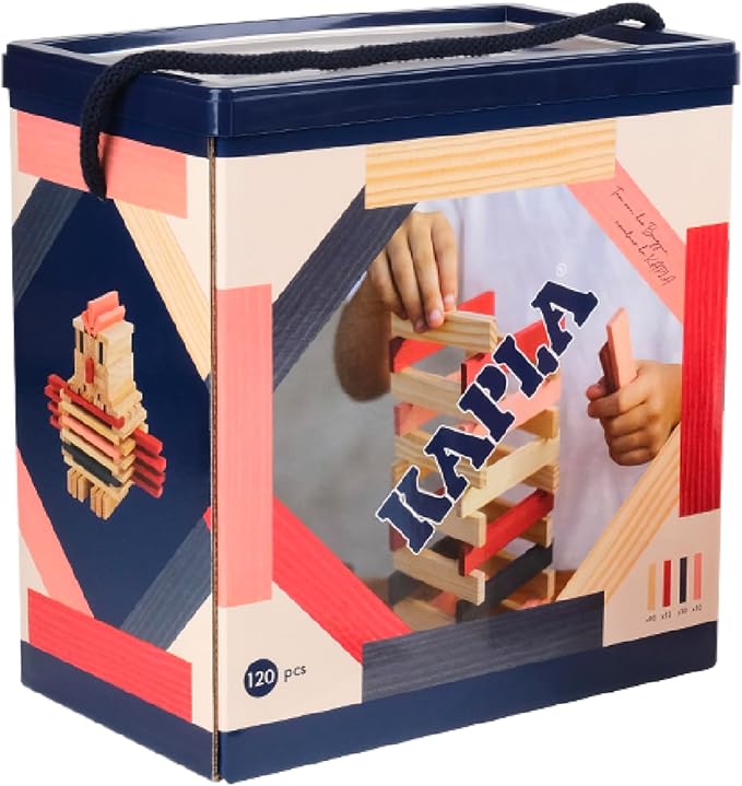 KAPLA - Building set with 120 wooden planks