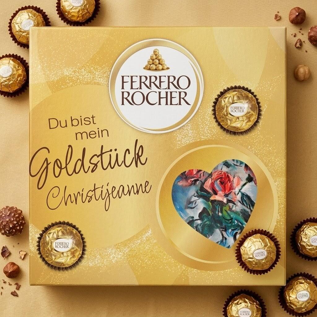 Muttertags Ferrero Rocher Geschenkbox – Art Edition