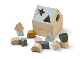 Sortier-, Stapel- & Steckspielzeug Baby-Aktiv-Spielzeug Holzsteckpuzzle Liewood