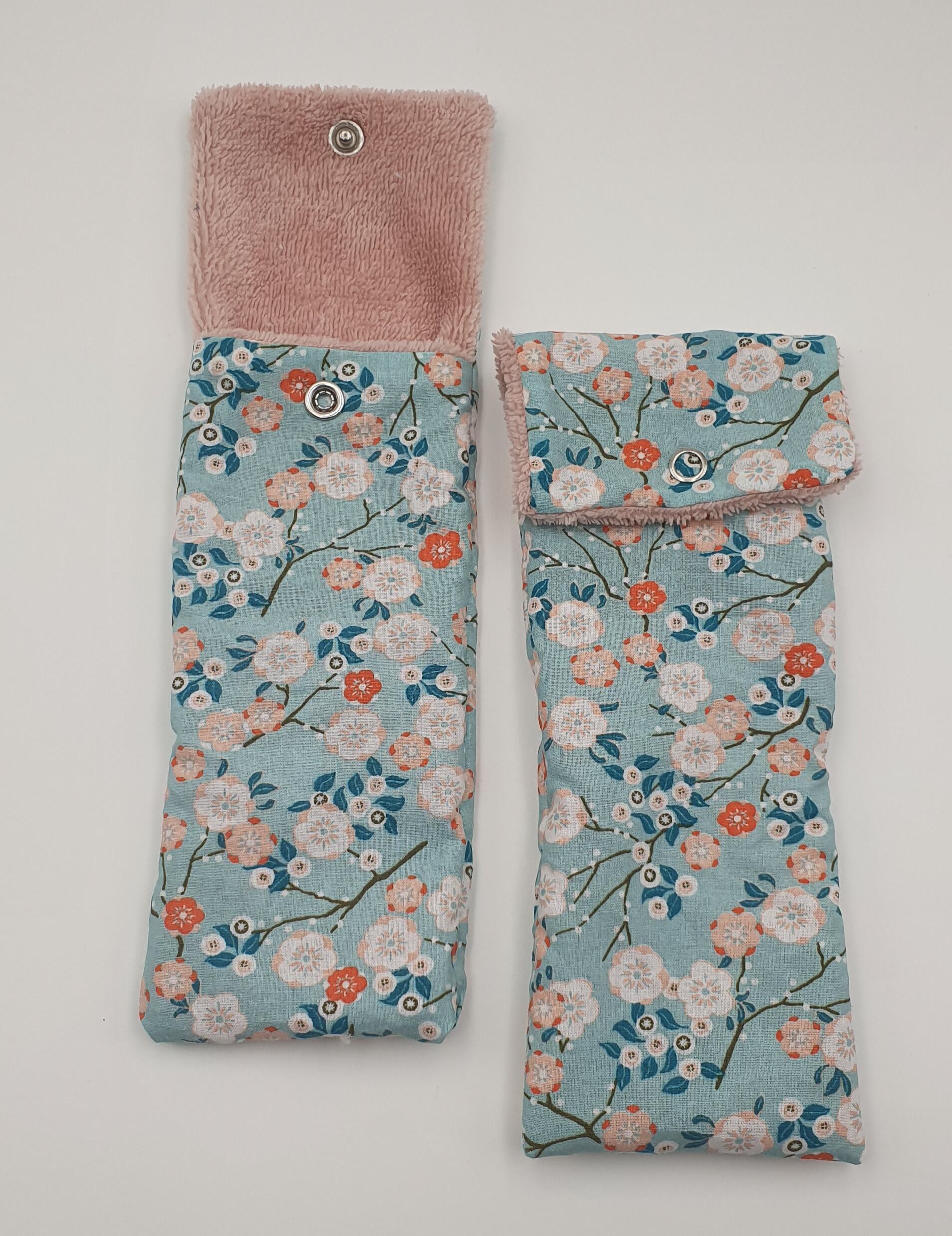 Apple blossom" toothbrush case
