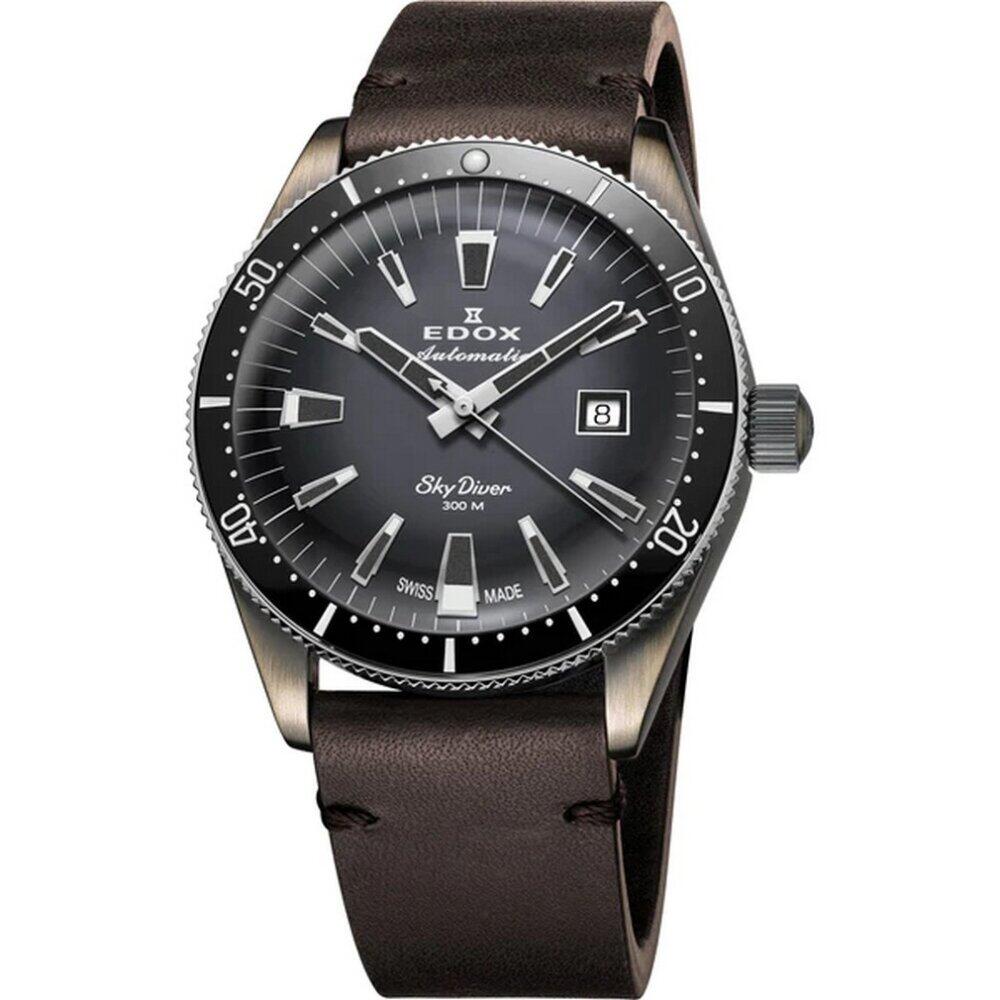 Edox - 80126 3VIN GDN - Montre-bracelet pour homme automatique - Skydiver Ltd. Edit.