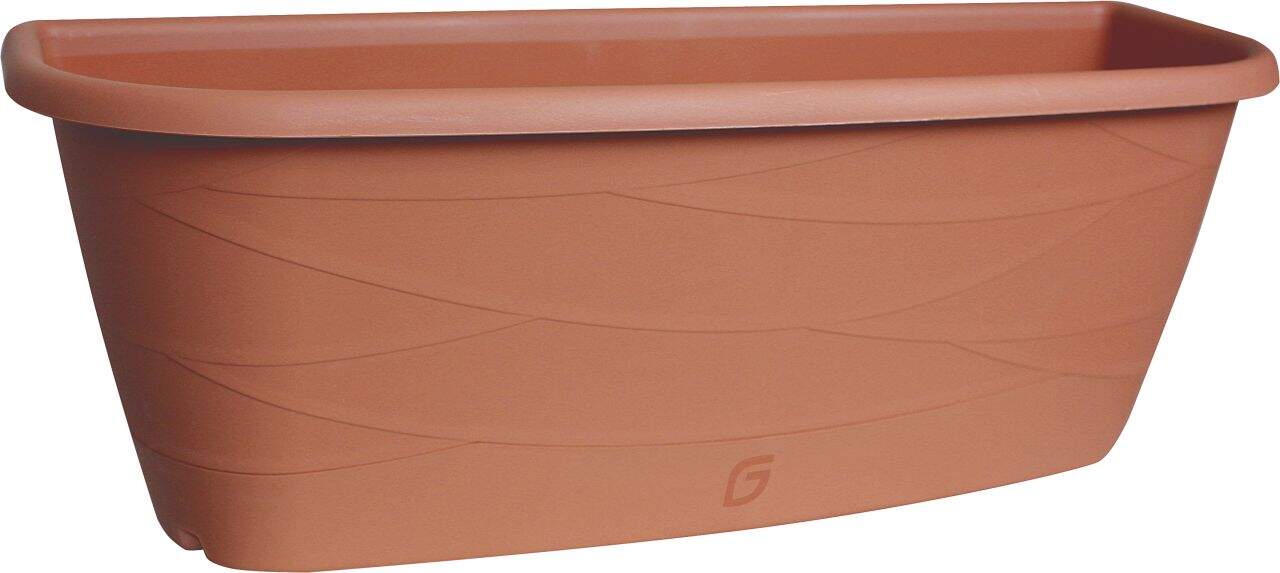 Geli Blumenkasten Maya 50 cm terracotta | Letzshop