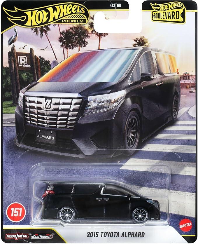 Hot Wheels Premium - #GJT68 JHW20 - 2015 Toyota Alphard - Boulevard 151 - 1/64