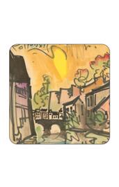 Coasters Artwork Gift Giving Luxembourg artists Buffet items Creative Academy