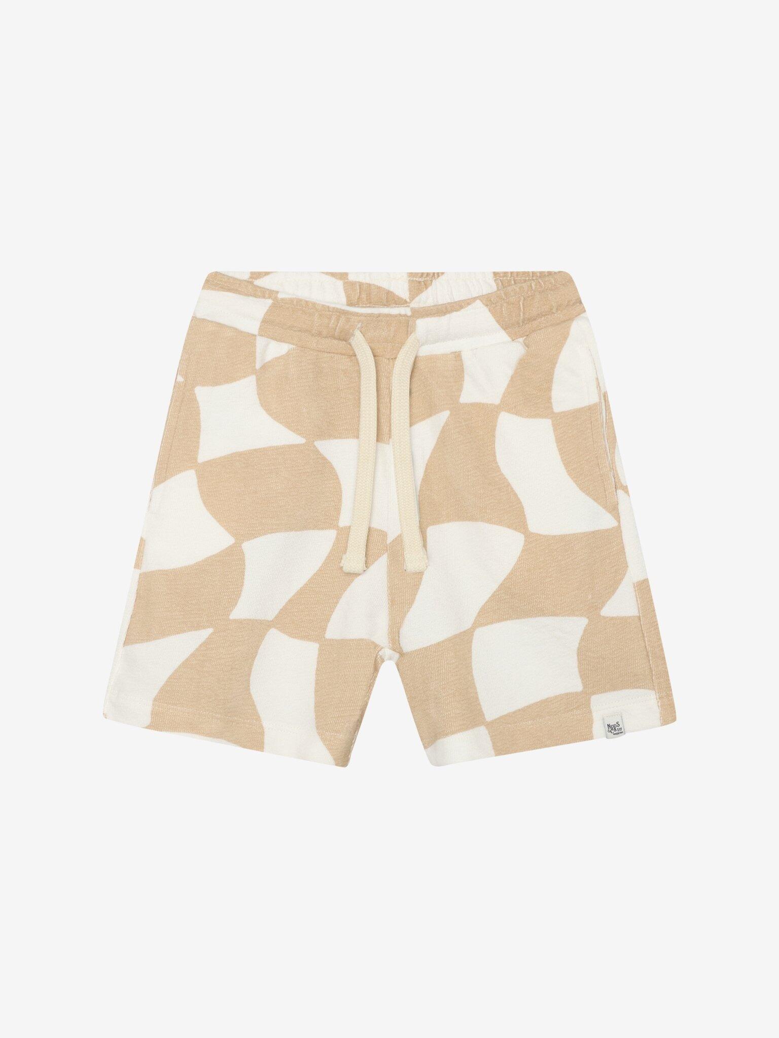 Shorts à coupe décontractée AOP