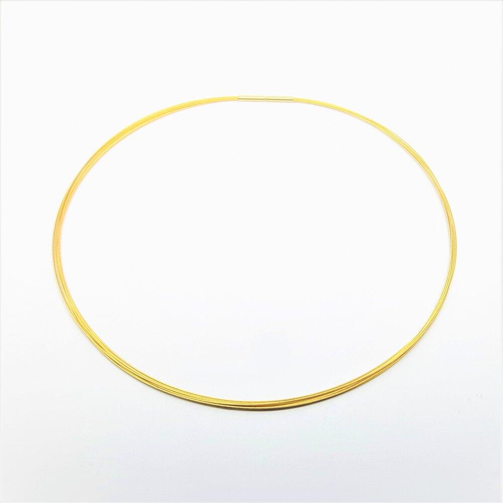 18kt Gelbgolddreif, 7-reihig, passend zu jedem Anhänger aus unserer Kollektion.