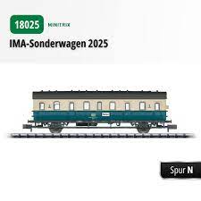 Coffret Minitrix 18712 – Voiture Panoramique Sonder-TEE, Compagnie Privée, ép. IV-V, HO, Neuf