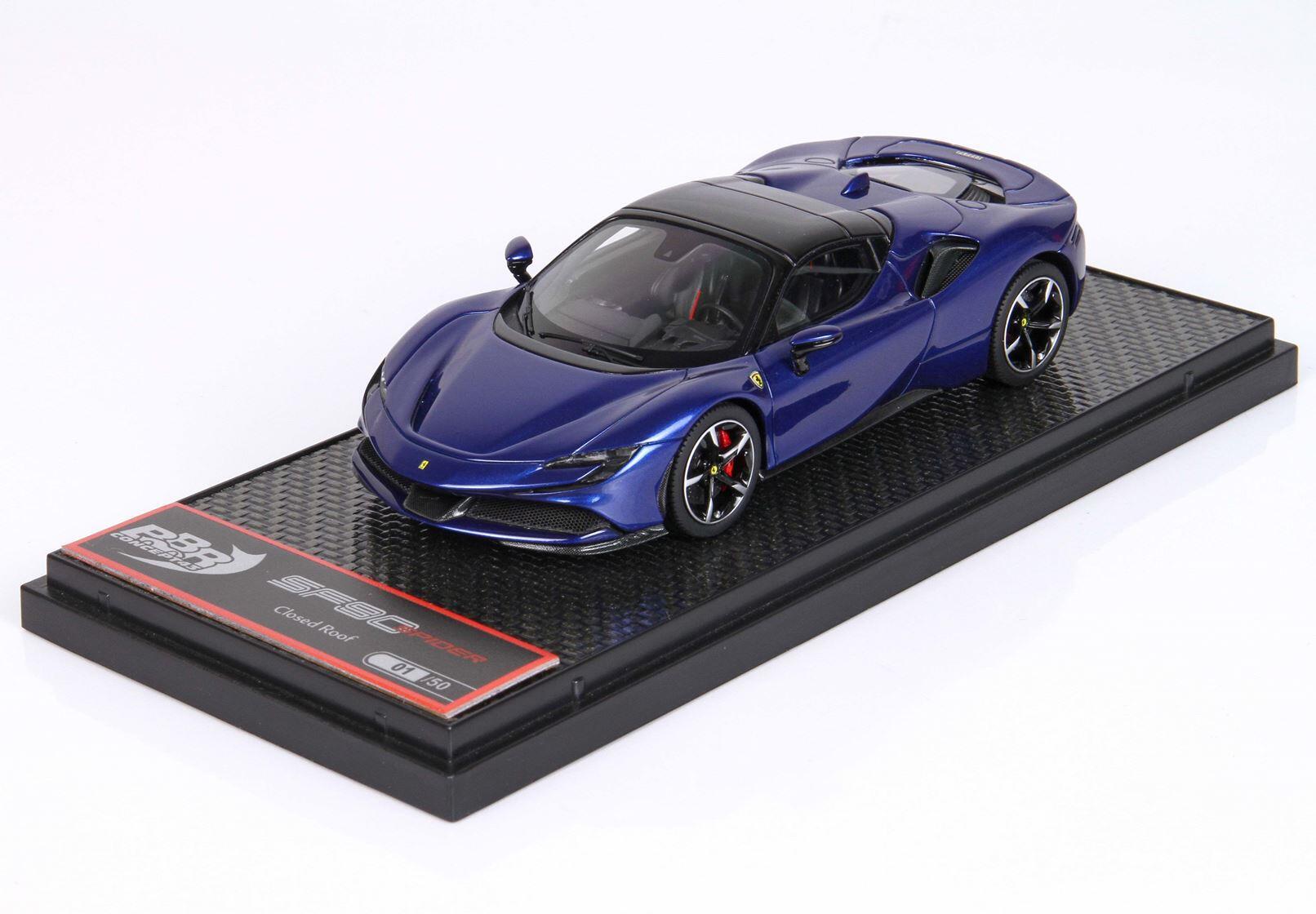 Modèle Réduit 1:43 BBR Ferrari Portofino M Spider 2020 - Toit Fermé - BBRC250E