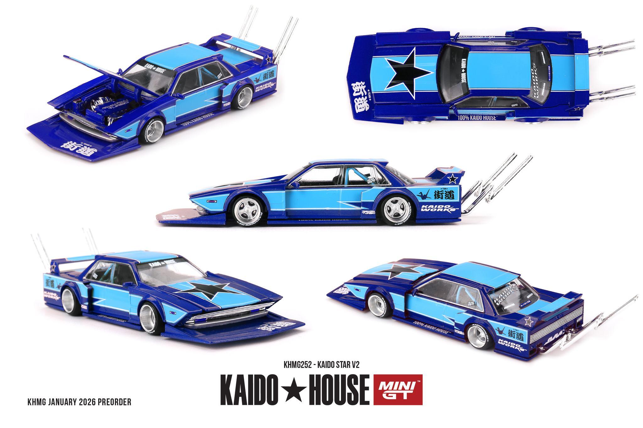 [Vorbestellbar] Kaido★House / Mini GT - #KHMG252 - KAIDO STAR V2 - 1/64