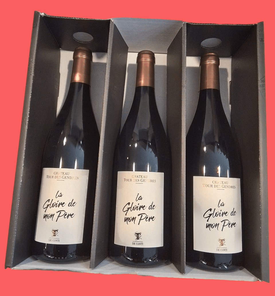 Coffret de vin " Gloire de mon Père "