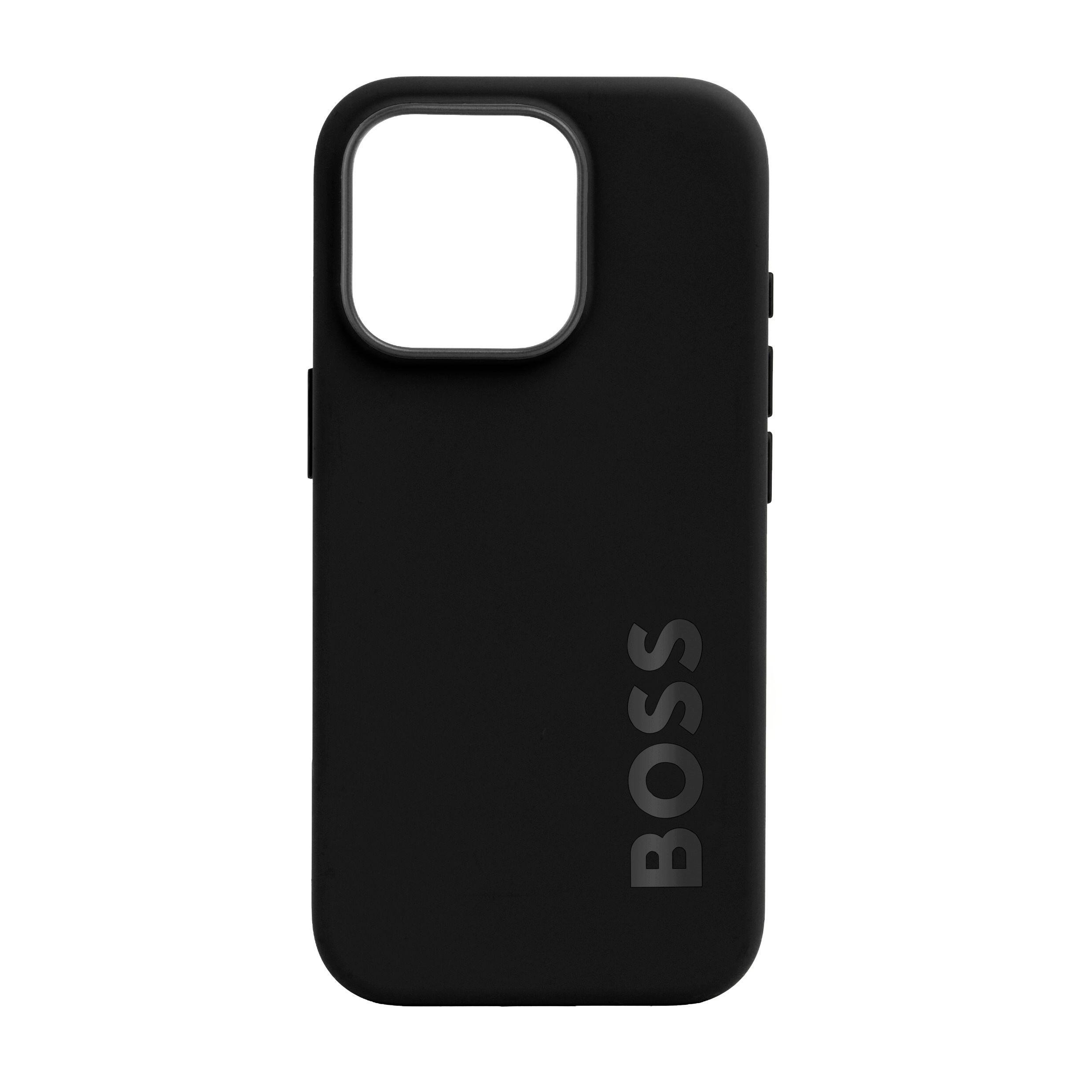 Coque iPhone 16 Pro Edge Black - HUGO BOSS