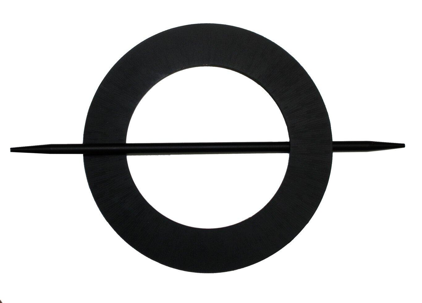 Gardinia curtain tieback Mars Ø 14.5 cm matte black