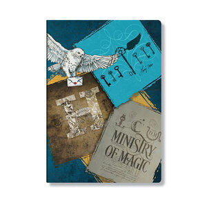 CBD6560: Cahiers Harry Potter - A5 Cahier Moments de Magie N.L. 80 p.