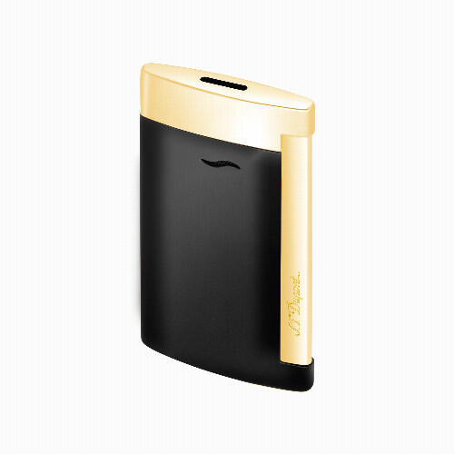 St Dupont Lighter Slim7 Black Gold