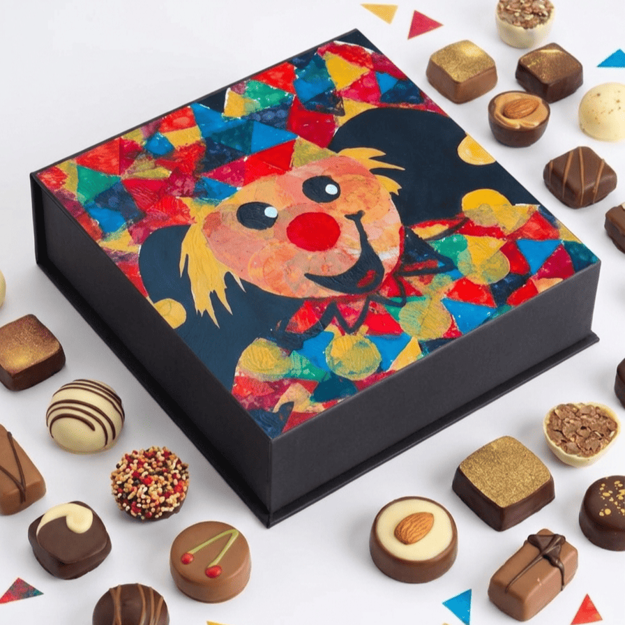 Bunte Art Edition Geburtstags Deluxe Pralinen