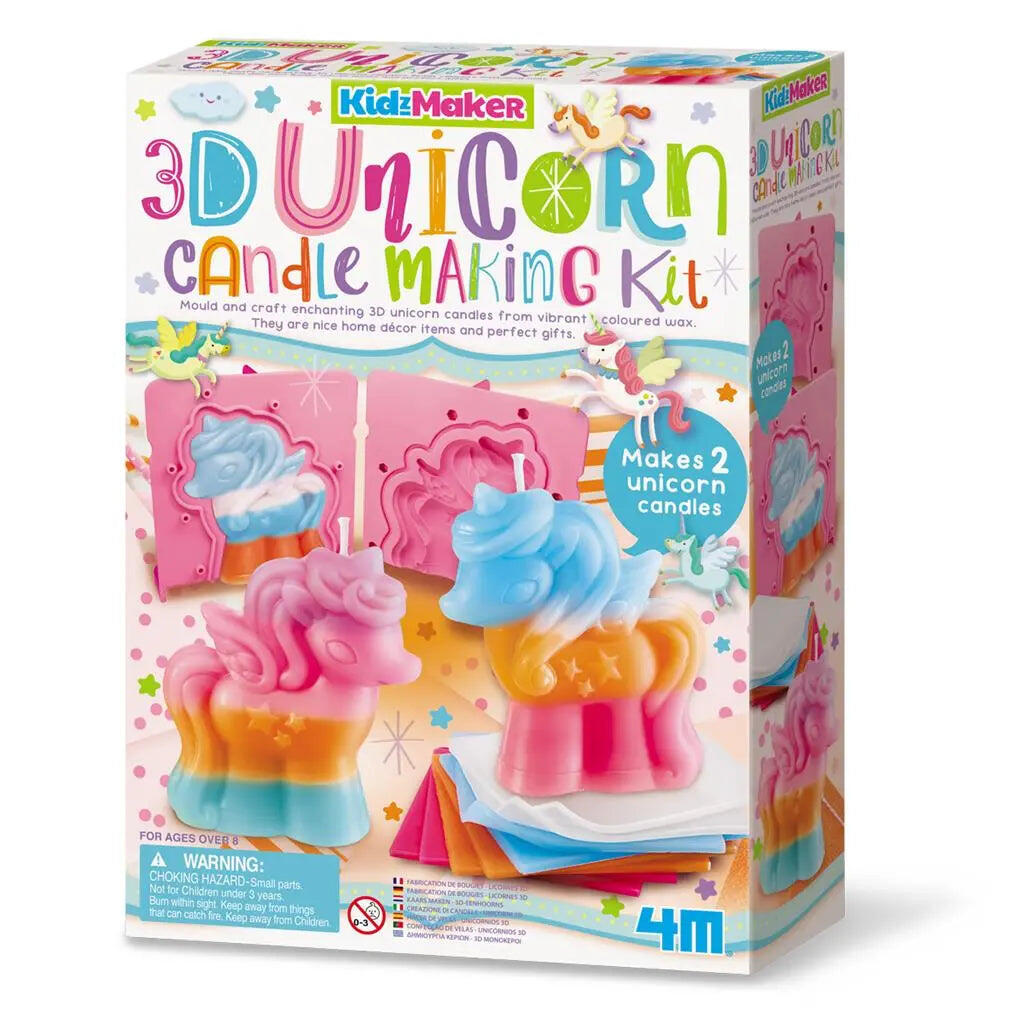 3D Unicorn Candle Making Kit