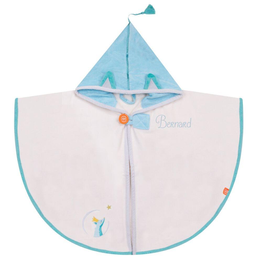 Renard bath cape ecru (0-5 years)