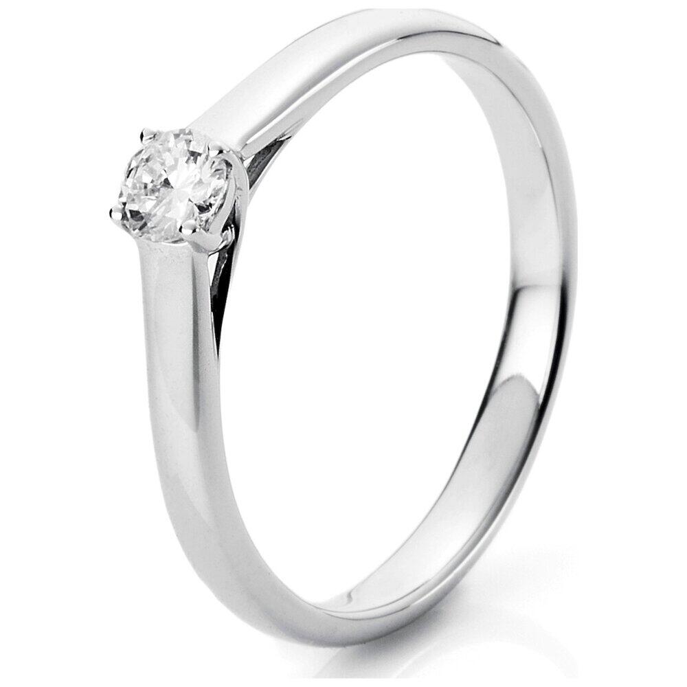Luna Creation - Ring - Damen - Weißgold 18K - Diamant - 0.2 ct - 1A441W852-3 - Weite 52