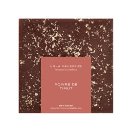 Schokoladentafel Lola Valerius - Chocolatier du Luxembourg