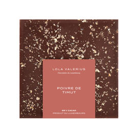 Chocolate bar Lola Valerius - Chocolatier du Luxembourg