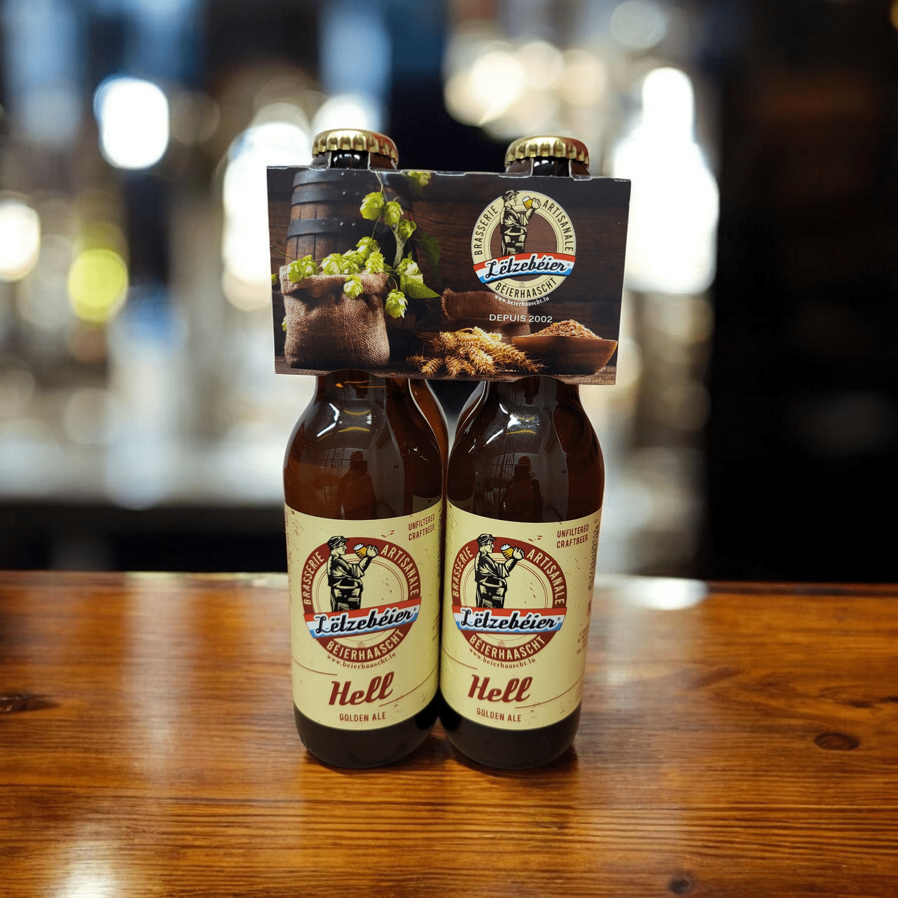 Bière artisanale, Lëtzebéier Hell, bière blonde, Béierhaascht