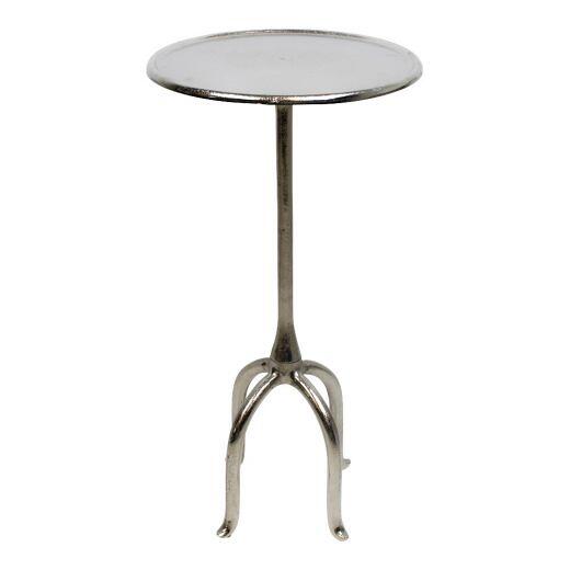 Beistelltisch hoch rund aus Aluminium 75 cm 2929