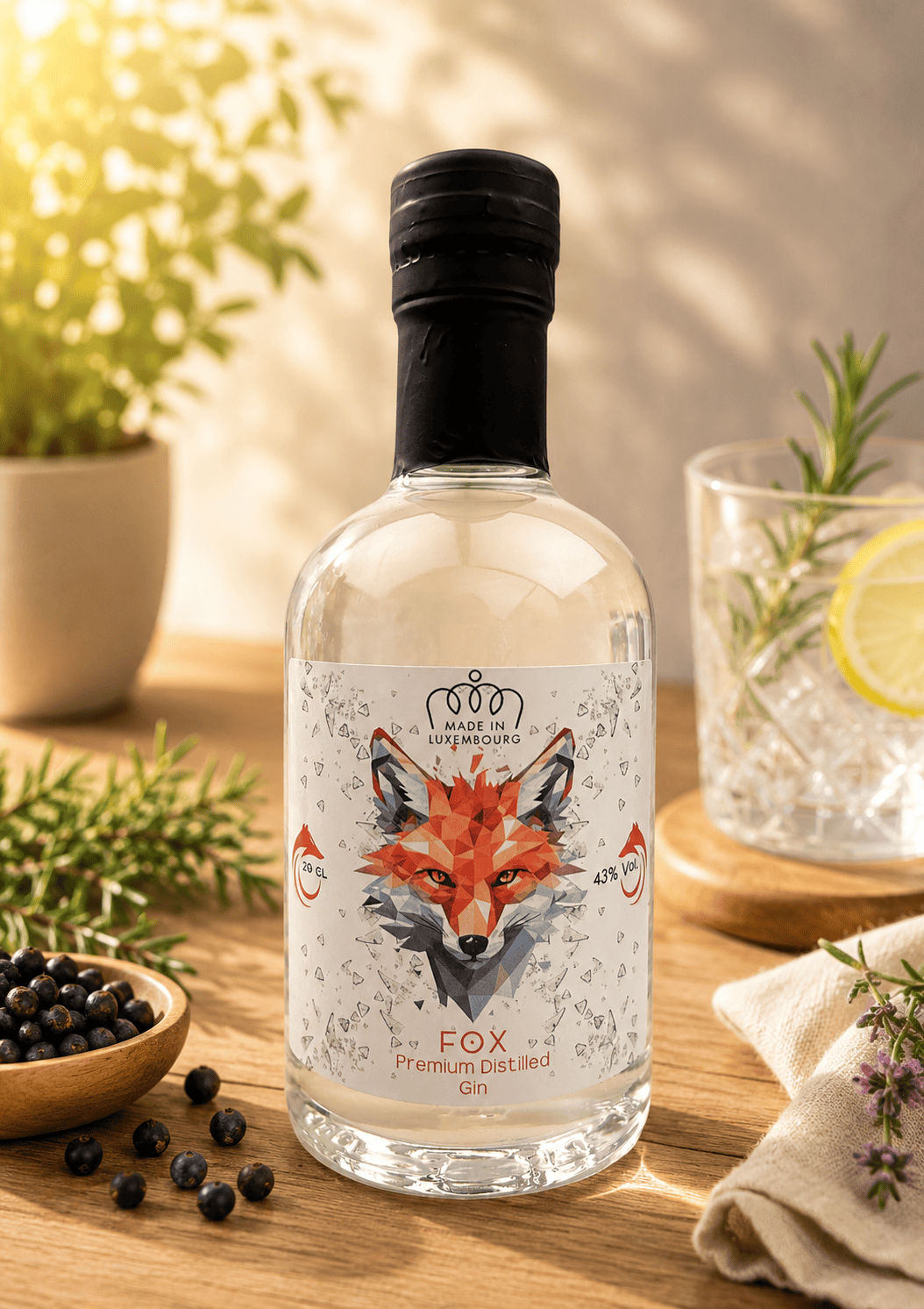 Fox Gin 43% Nocturne 0,2 L