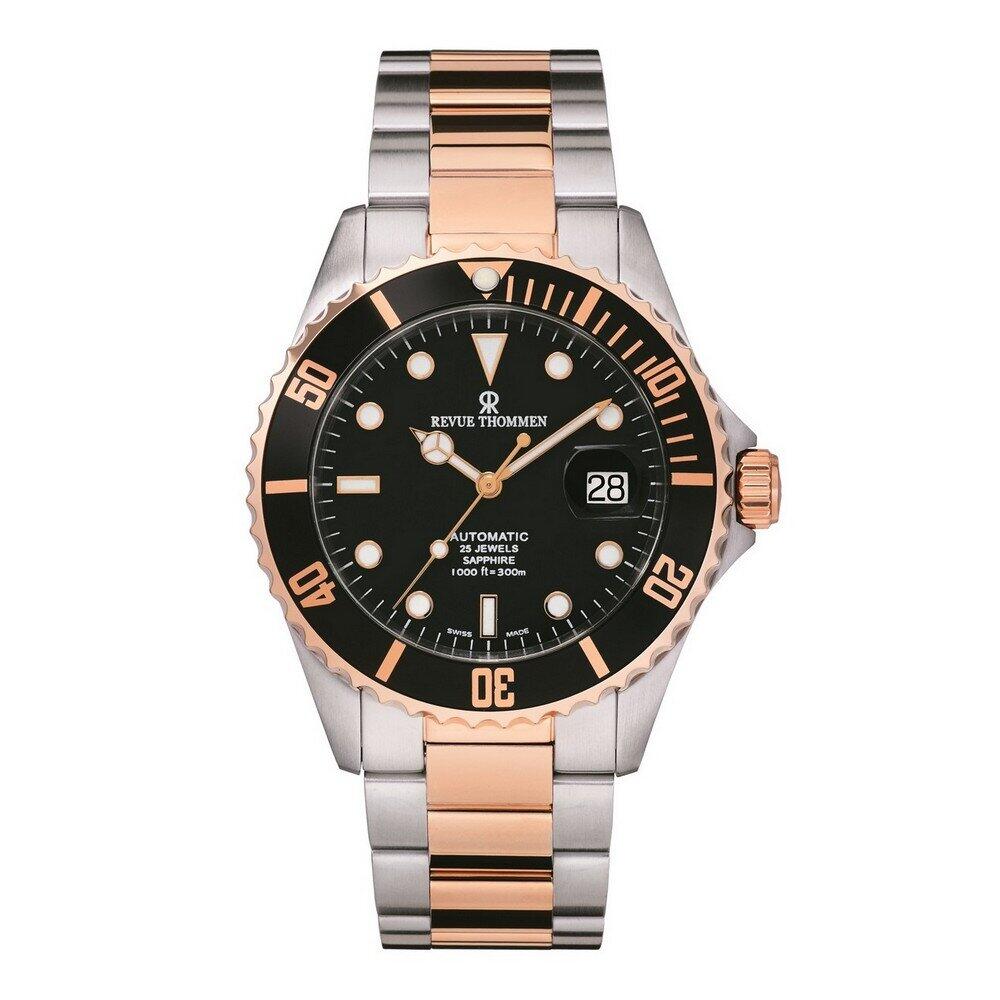 Revue Thommen - montre-bracelet - pour homme - chrono - RT Diver Automatique - 17571.2157