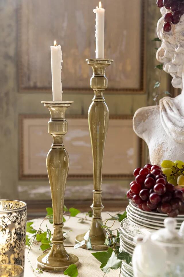 Kerzenständer Aluminium Olive Small oder Large (267566) (267565)