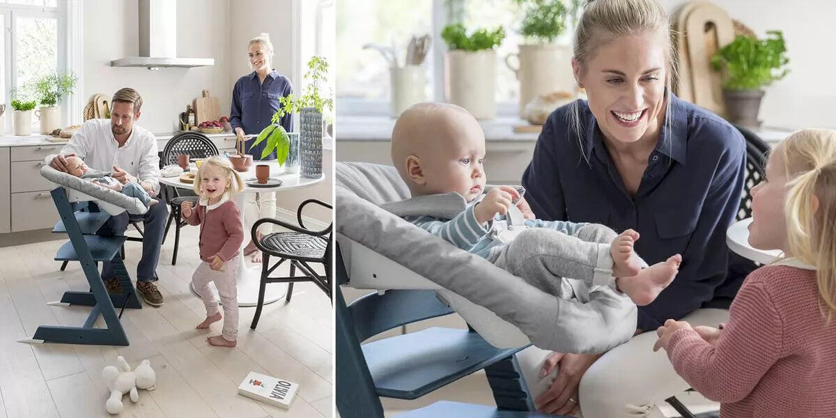 Stokke tripp trapp sales incl newborn set