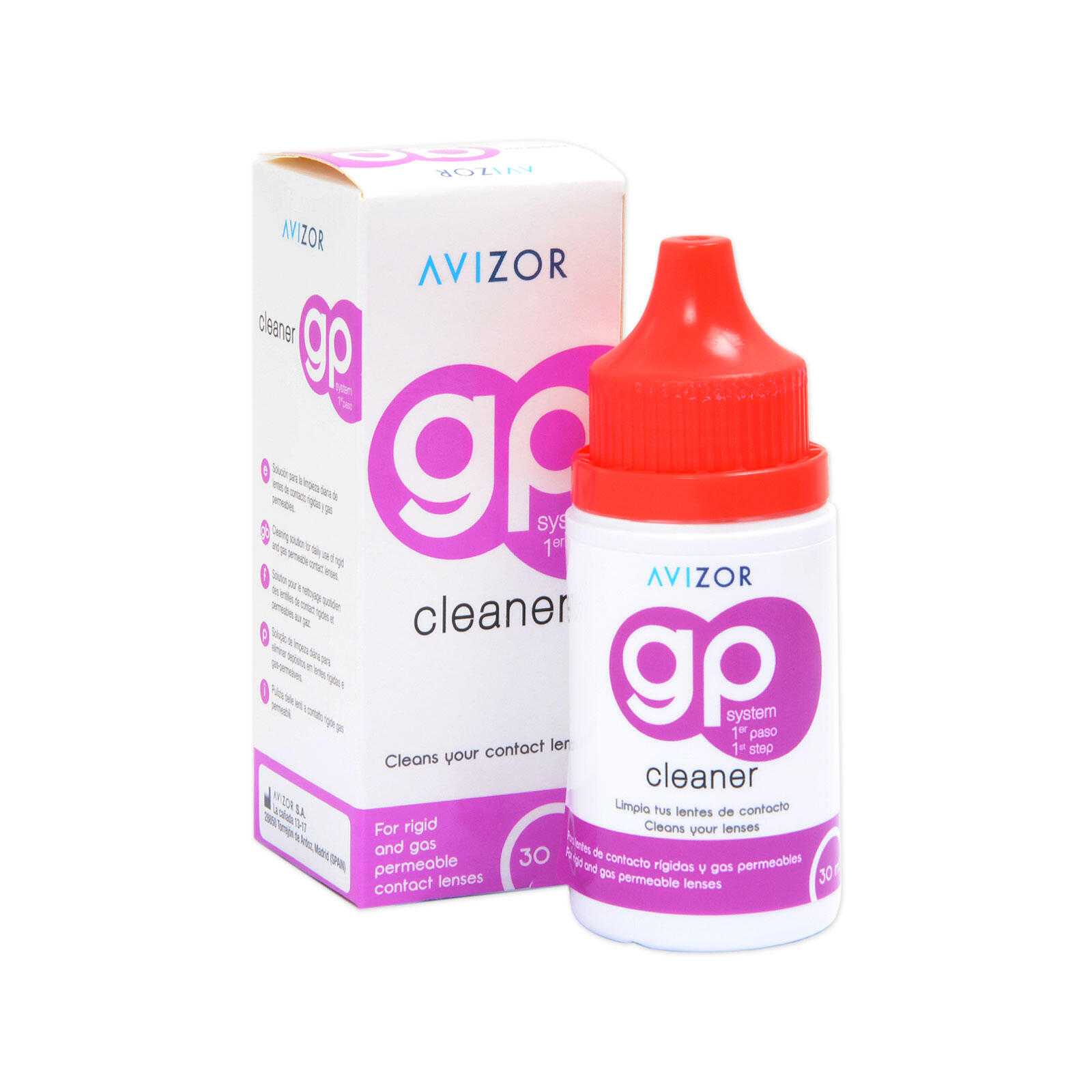 GP Cleaner 30ml - Harte Kontaktlinsen Reiniger 