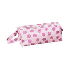 OPC103: Trousse à crayons bio - smileys - 21,5 x 7,5 x 8,5 cm