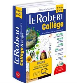 reference works Le Robert
