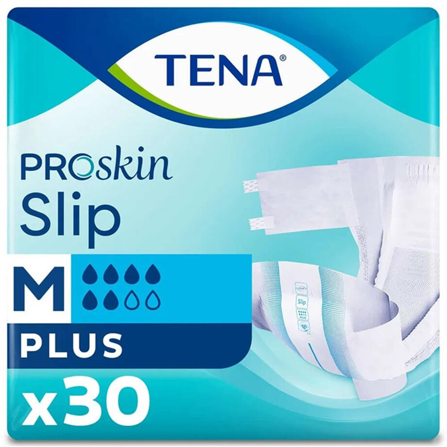 TENA Proskin Slip Plus, Taille M, 30 pieces