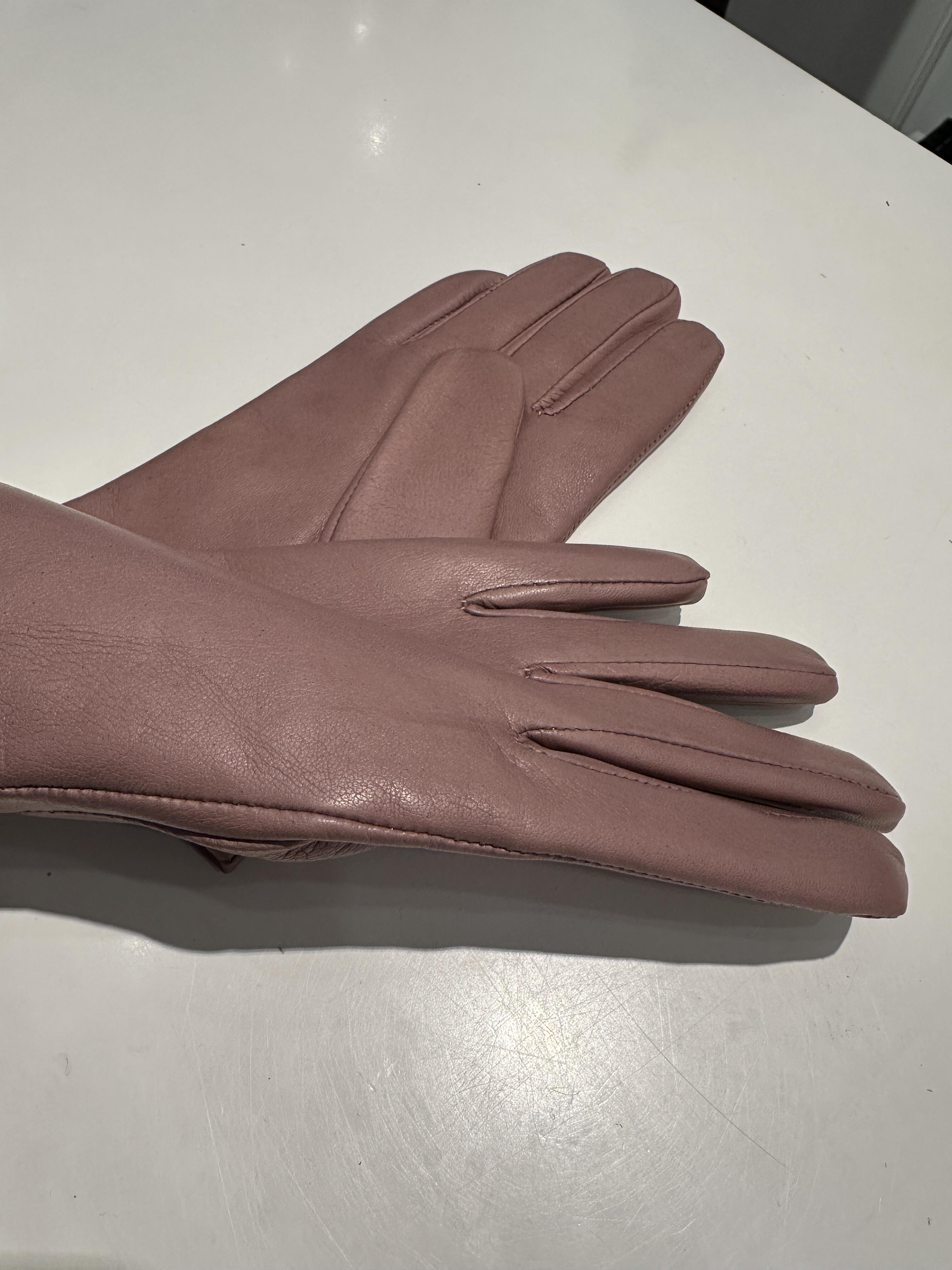 Gants en cuir nappa femme