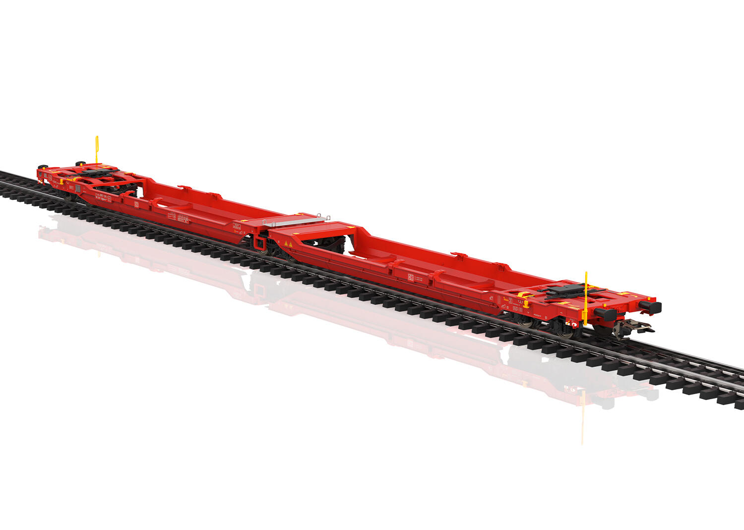 Märklin 47470 - Double-bottom wagon Sdggmrss 738 - DB Schenker