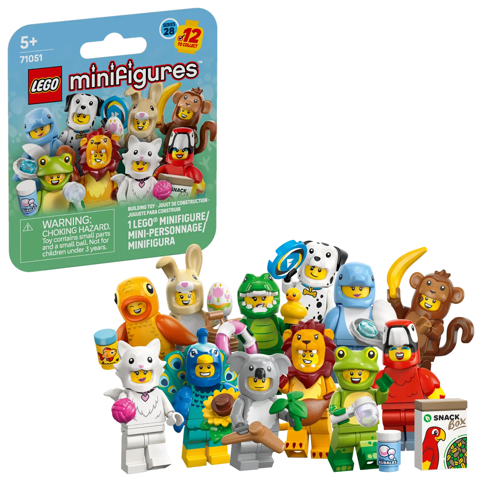 Minifigures à collectionner Animaux Série 28