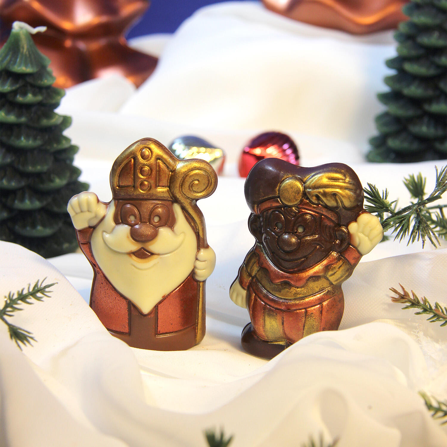 Collection Saint-Nicolas &amp; Noël - Duo Saint-Nicolas &amp; Père Fouettard