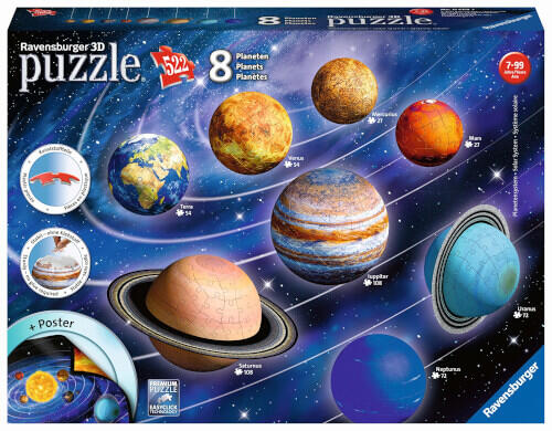 Ravensburger Ravensburger 3D Puzzle 11840 - Puzzle-Ball