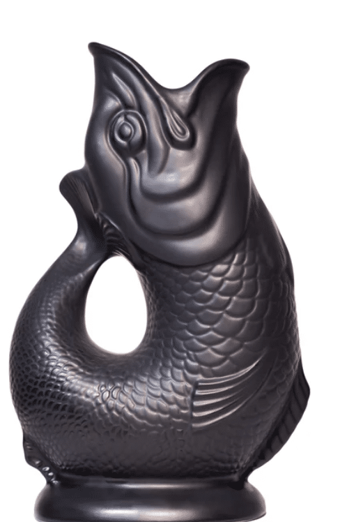 Gluckigluck - Gluggle Jug - Fish jug in matte black