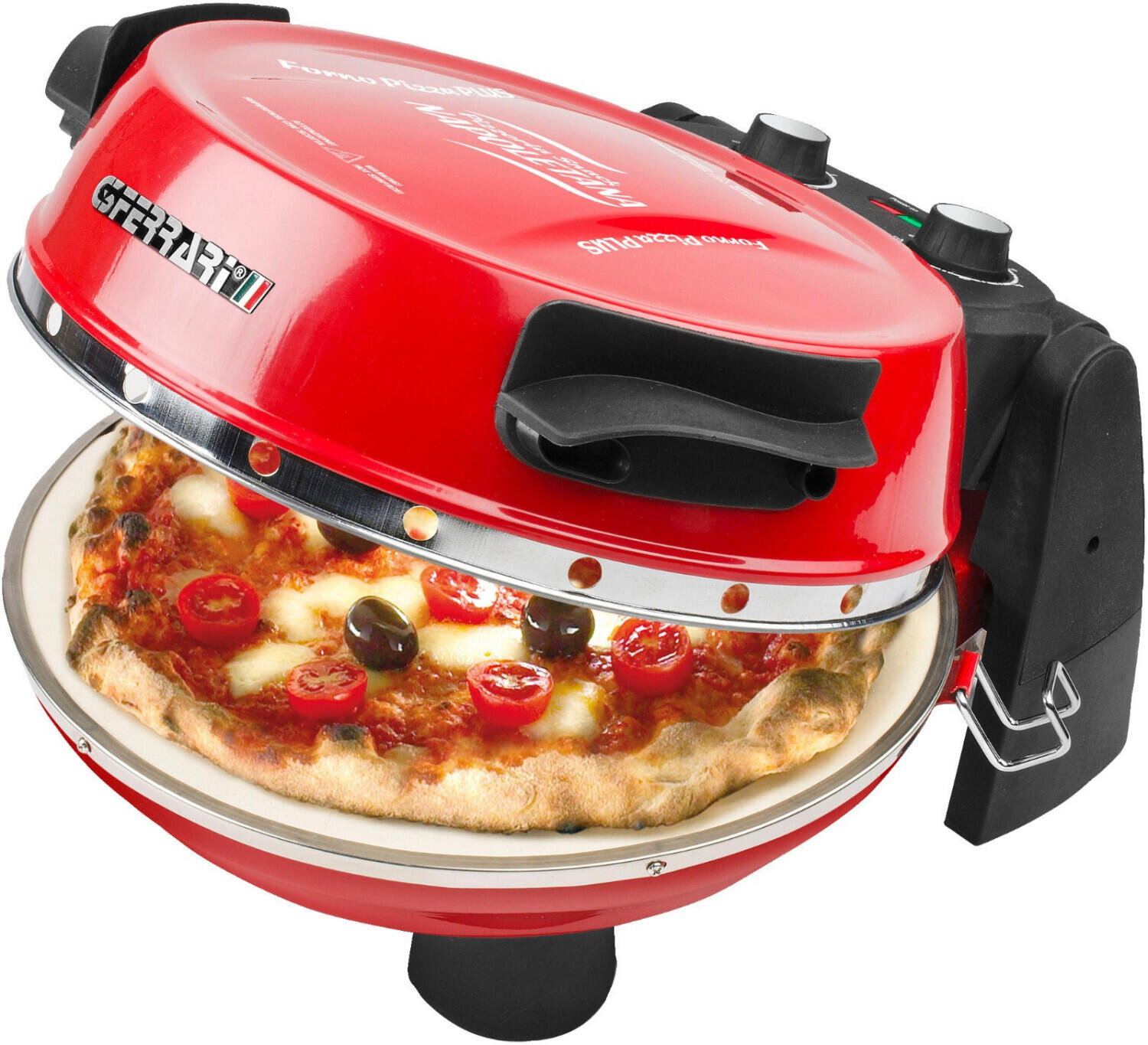 G3 Ferrari Napoletana Pizza Maker rouge G10032