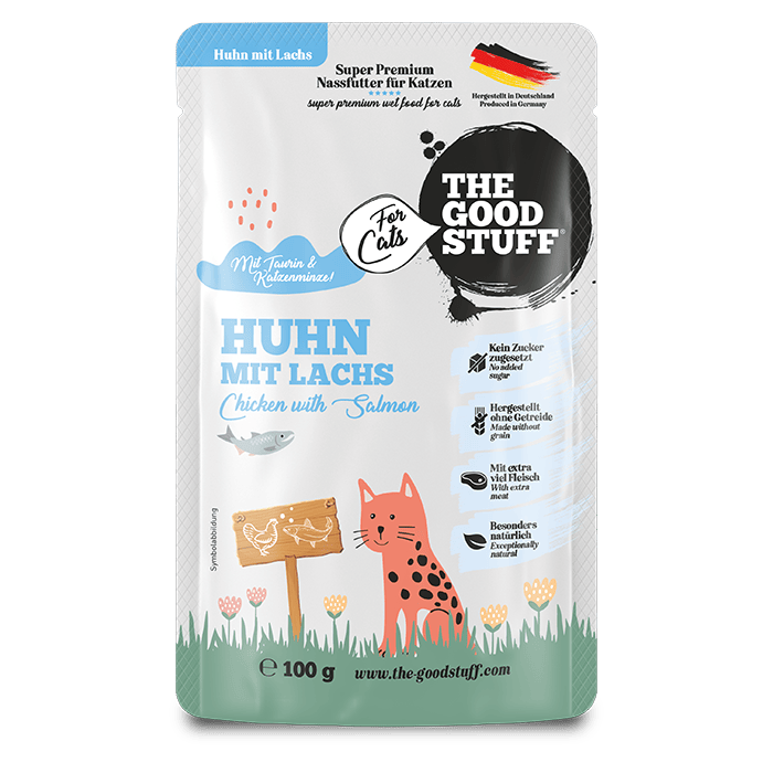Cat - Huhn mit Lachs - Pouch