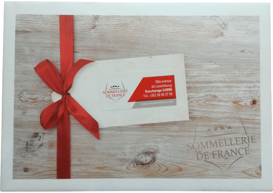 Chèque Cadeau SOMMELLERIE DE FRANCE 